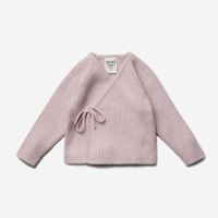 Kimono Rippstrick Baumwolle/Wolle