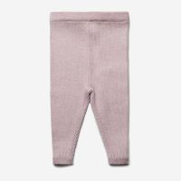 Leggings Rippstrick Baumwolle/Wolle
