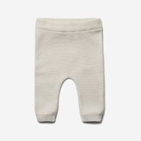 Babyhose Baumwolle/Seide Krausstrick