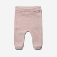 Babyhose Baumwolle/Seide Krausstrick