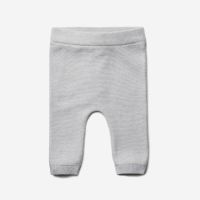 Babyhose Baumwolle/Seide Krausstrick