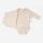 Wickelbody Wolle/Seide Ringel sand 56