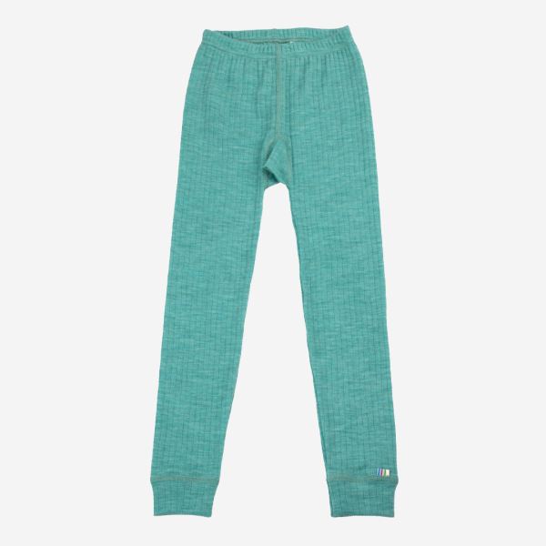 Leggings Merinowolle grün 86/92