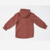 Jacke Wollwalk marone 98/104