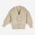 Cardigan Grobstrick Merinowolle natur 122/128