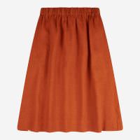 Damen Rock Leinen squash XL