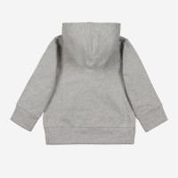 Sweatjacke mit Kapuze Bio-Baumwolle grau 86/92