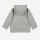 Sweatjacke mit Kapuze Bio-Baumwolle grau 86/92