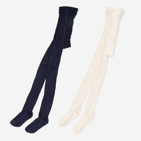 Strumpfhose Baumwolle/Wolle