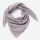 Dreieckstuch groß Wolle/Seide Ringel