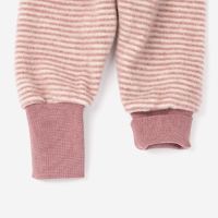 Nabelbundhose Wollfrottee-Plüsch Ringel