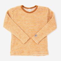 Shirt Wollfrottee-Plüsch Ringel