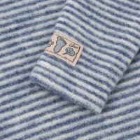 Shirt Wollfrottee-Plüsch Ringel