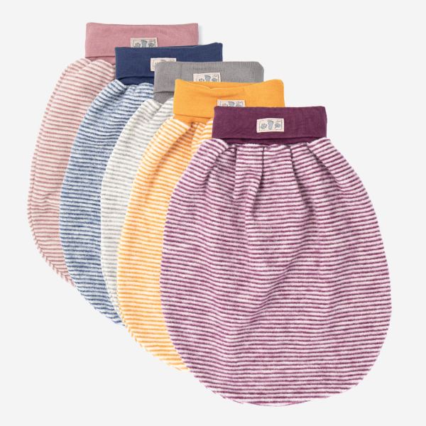 Strampelsack Wollfrottee Plüsch Ringel