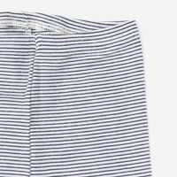 Lange Unterhose Wolle/Seide Ringel