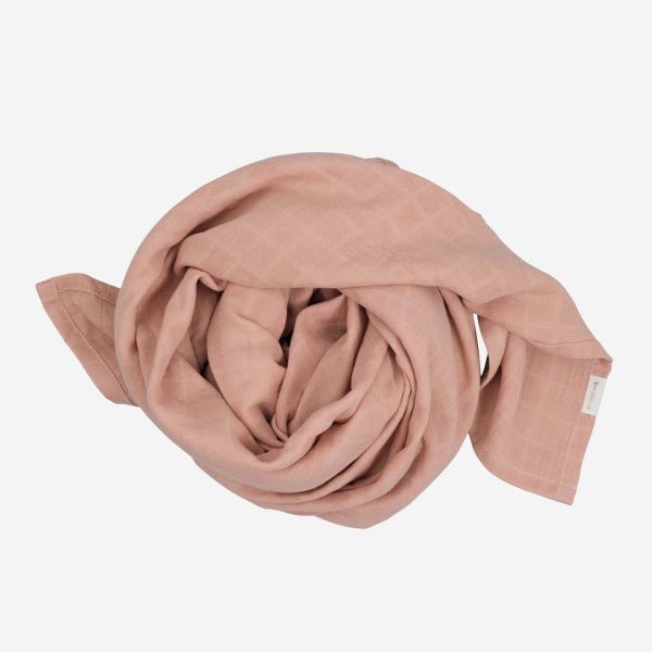 Swaddle Musselin Tuch groß old rose