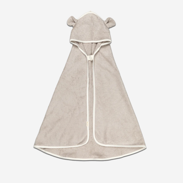 Kapuzenhandtuch Baby Bär beige