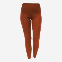 Damen Leggings uni terra