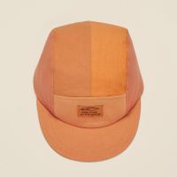 5-Panel Cap Calvin patchwork rust