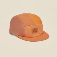 5-Panel Cap Calvin patchwork rust