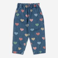 Jeans Hose Magot Baumwolle Herzen