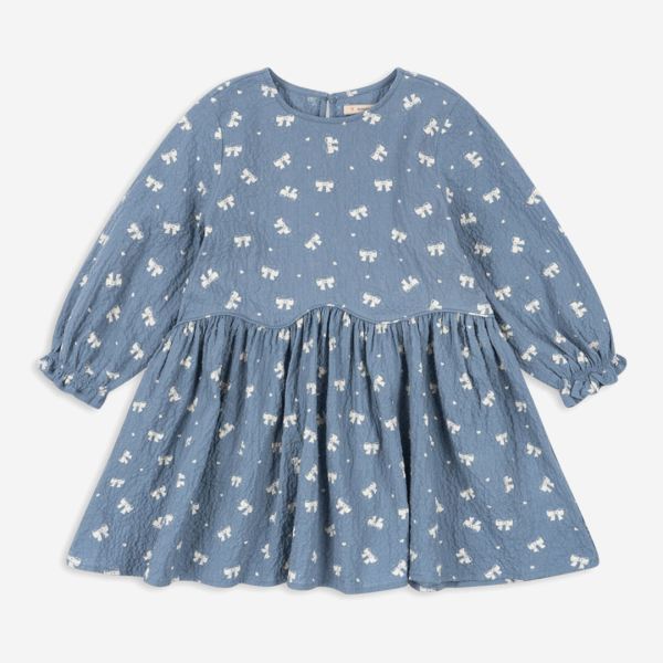 Seersucker Kleid Vida Baumwolle