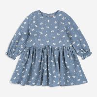 Seersucker Kleid Vida Baumwolle