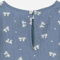 Seersucker Kleid Vida Baumwolle