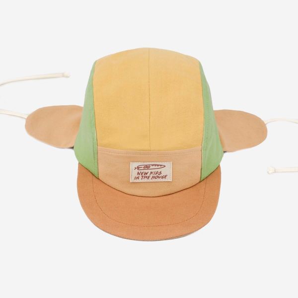 Baby Cap Wolly caramel sky small