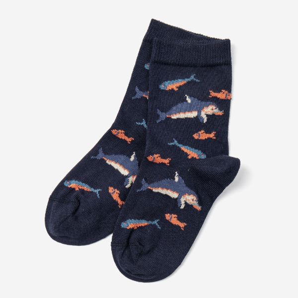 Kinder Socken Baumwolle Fische