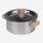 Henkeltopf flach Aluminium