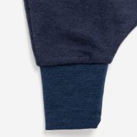 Schlafsack mit Fuß Wolle/Seide