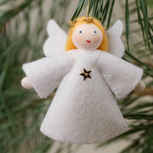 Blumenkind Engel mit Stern