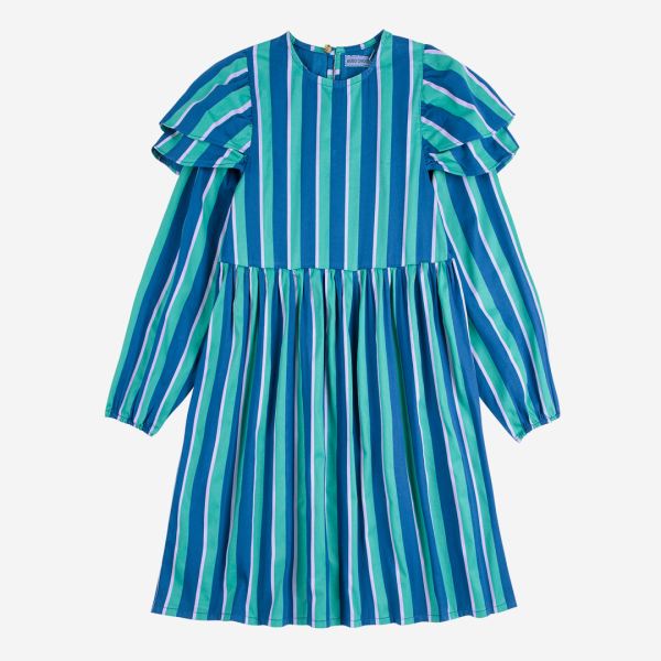 Kinderkleid gestreift
