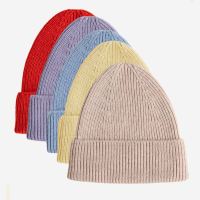 Kinder Mütze Beanie Wolle Fonzie