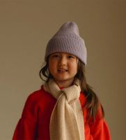 Kinder Mütze Beanie Wolle Fonzie