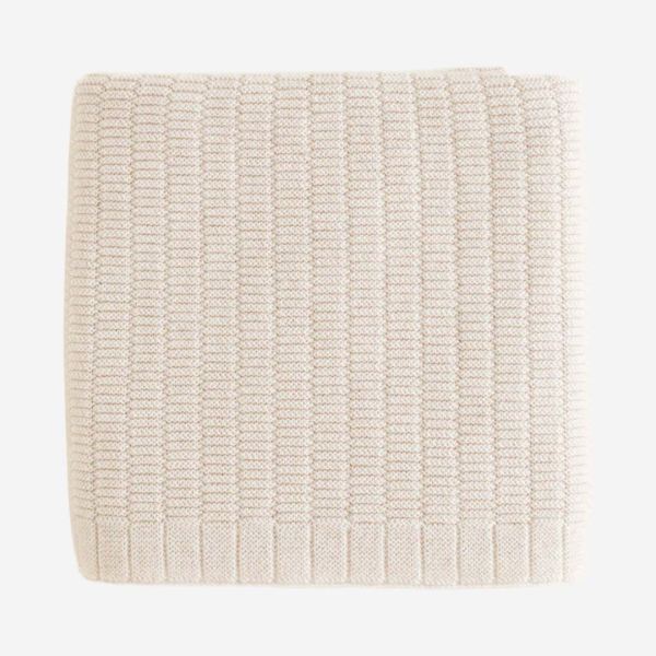 Babydecke Wolle Ida cream