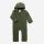 Baby Zipp-Overall mit Kapuze Wollfleece