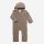 Baby Zipp-Overall mit Kapuze Wollfleece