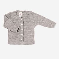 Baby-Cardigan Wolle/Seide