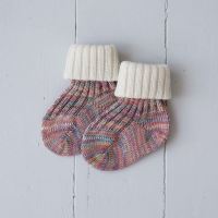 Babysocke Wolle/Baumwolle