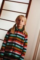 Jacke bunt gestreift