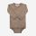 Wickelbody Wolle/Seide beige meliert