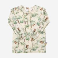 Langarmshirt Merinowolle Eichhörnchen