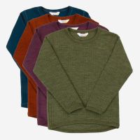 Shirt langarm Merinowolle