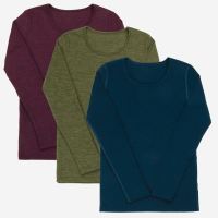 Damen Shirt Merinowolle