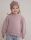 Pullover mit Puffärmeln Kaschmir altrose