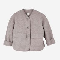Walk Jacke oversized greige