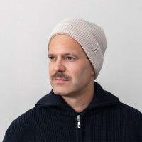 Unisex Strick-Mütze Merinowolle