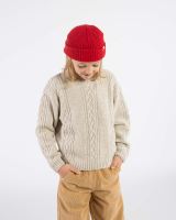 Kinder Easy Sweater Lammwolle/Baumwolle
